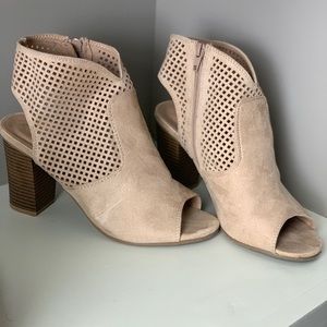 VICI Peep Toe Booties
